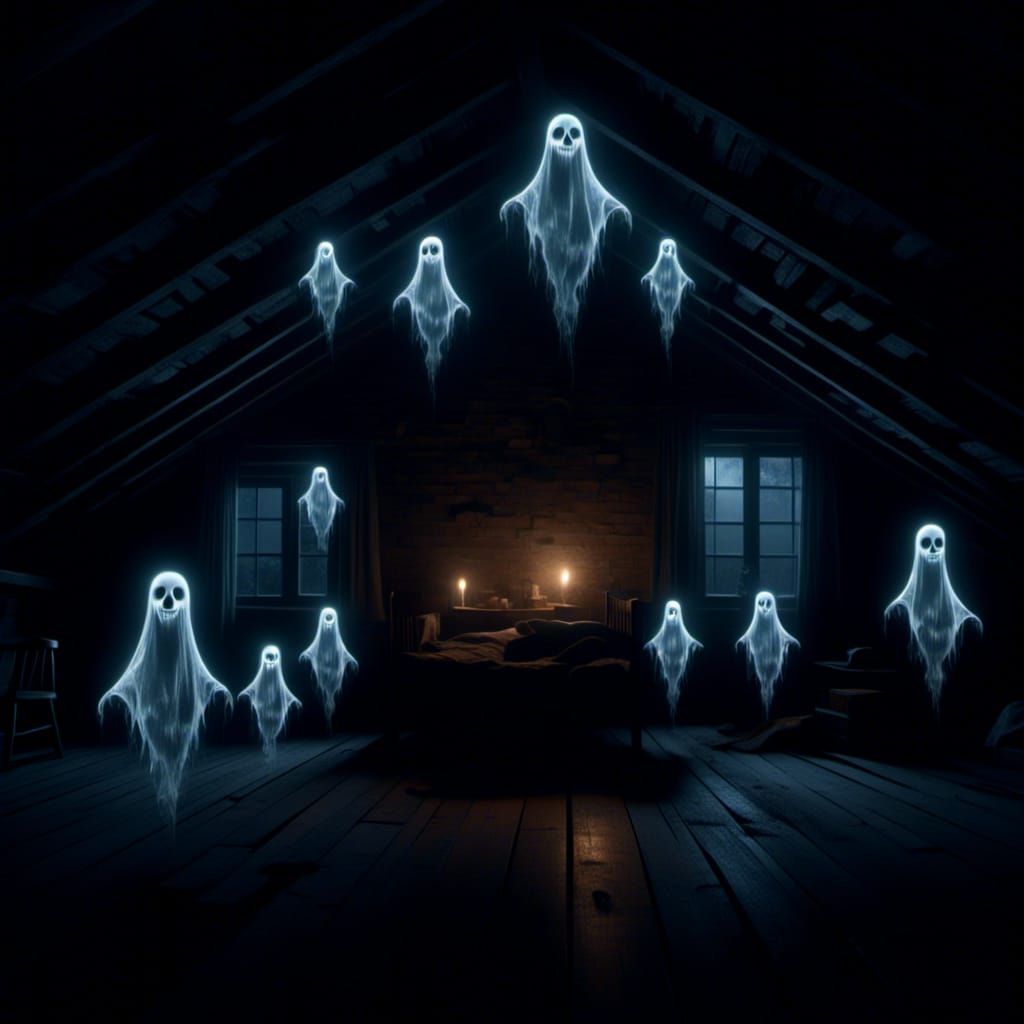 Ethereal Ghost Entity Manifestation