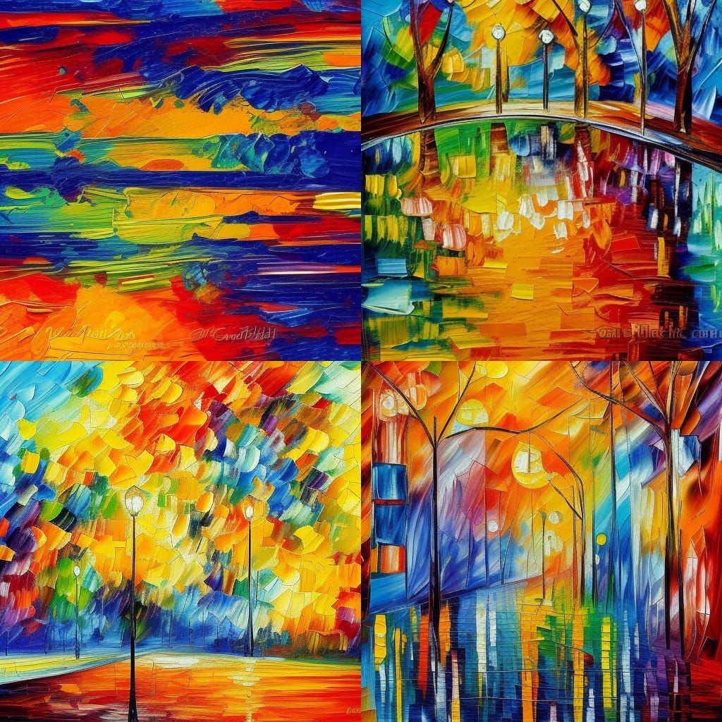 Money in Expressionist Neo-Impressionism Style