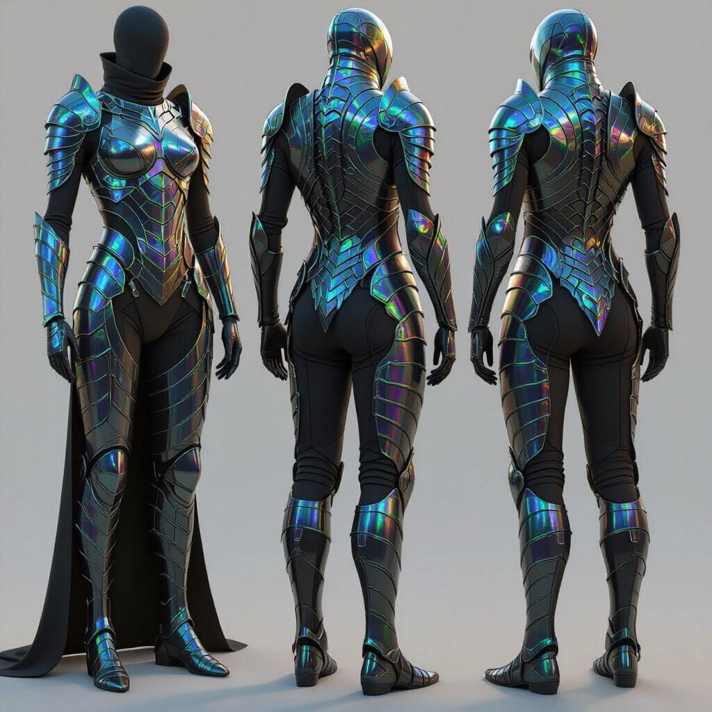 Fantasy Deathworm Chitin Armor Concept Art