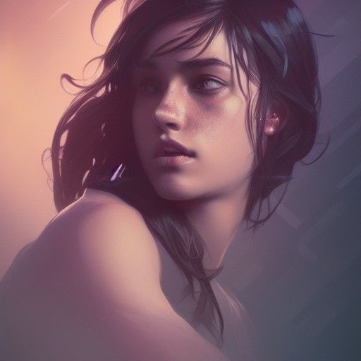 Hyperdetailed Teen Wolf Hunter Portrait in 8K