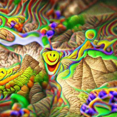 Psychedelic Fractal Landscape in 8K Resolution