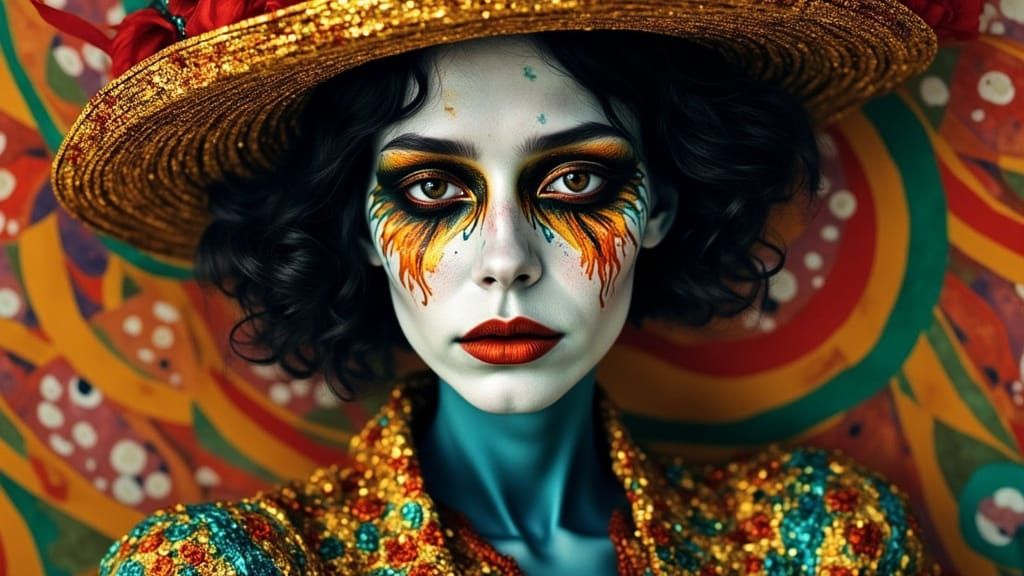 Ornate Portrait in Concept Art Style