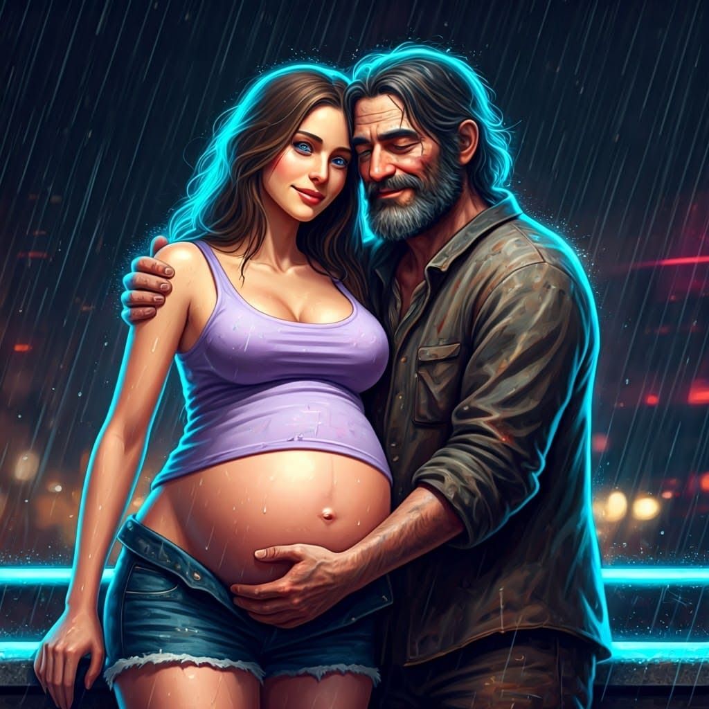 Tender Love in the Rain