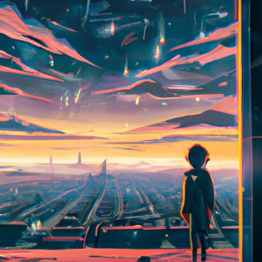 Anime Key Visual: Starrunners and Hellwalkers