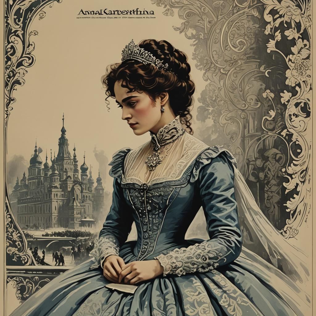 Anna Karenina Film Poster: A Tragic Love Story