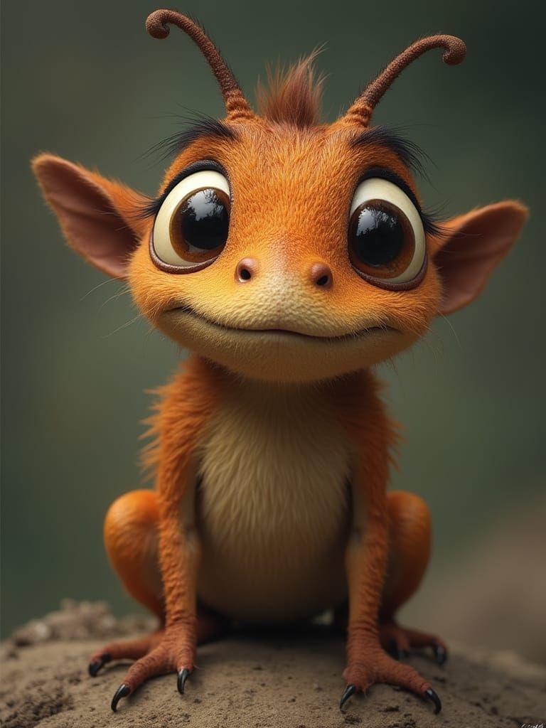 Woofly Portrait in Carringtongami