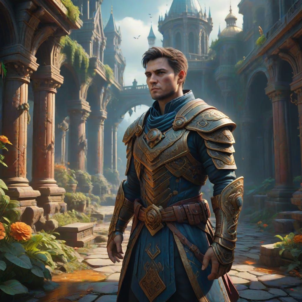 Fantastical Matte Painting for National Body Language Day