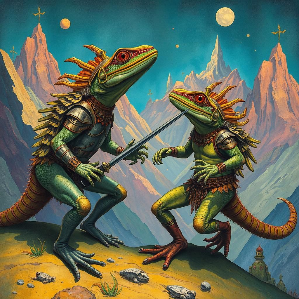 Lizard Battle
