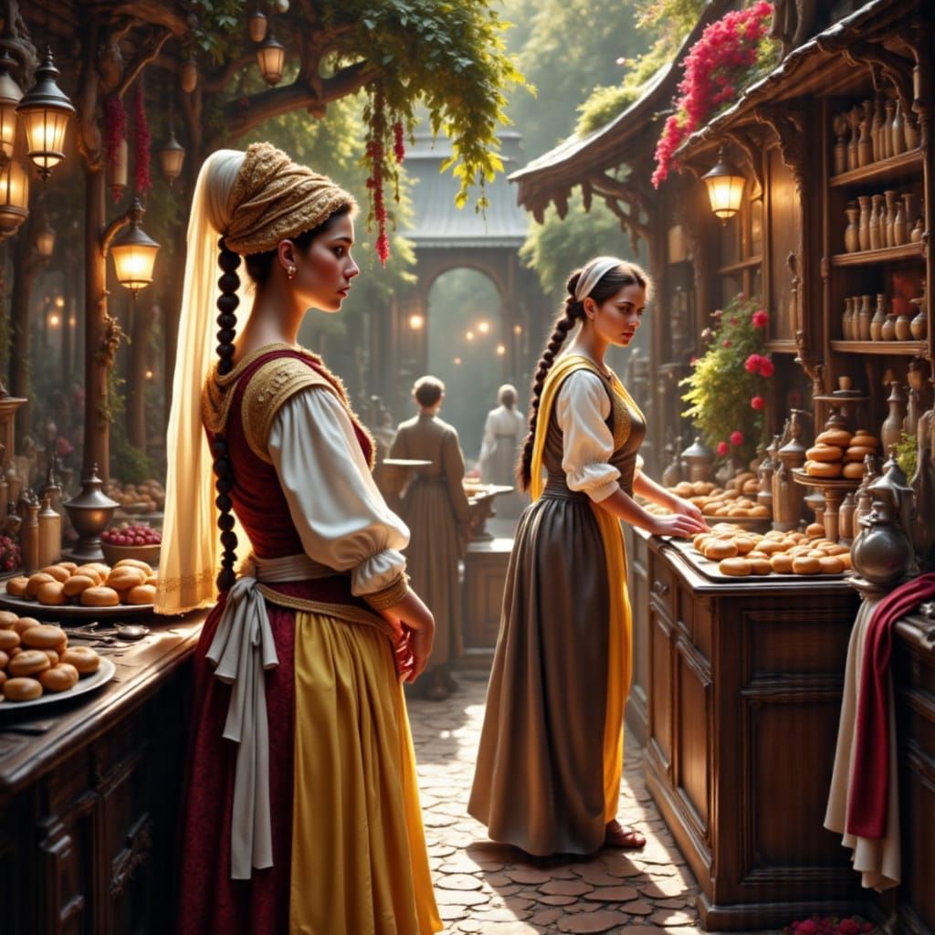 Tsarina Evdokija Visits the German Quarter