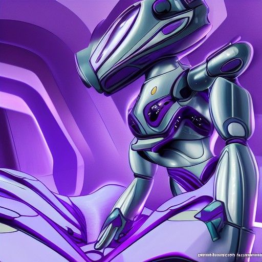 Mecha Goddess Stomach Interior: Digital Furry Art