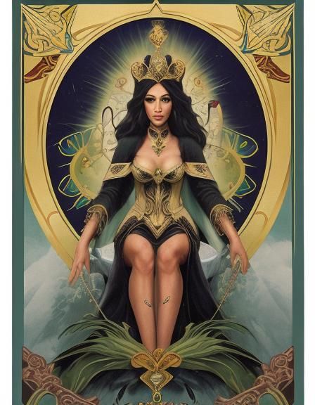 Brazilian Tarot Card: The Empress
