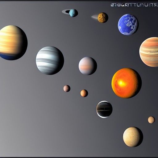 The Solar System in 3D Unreal Engine Style