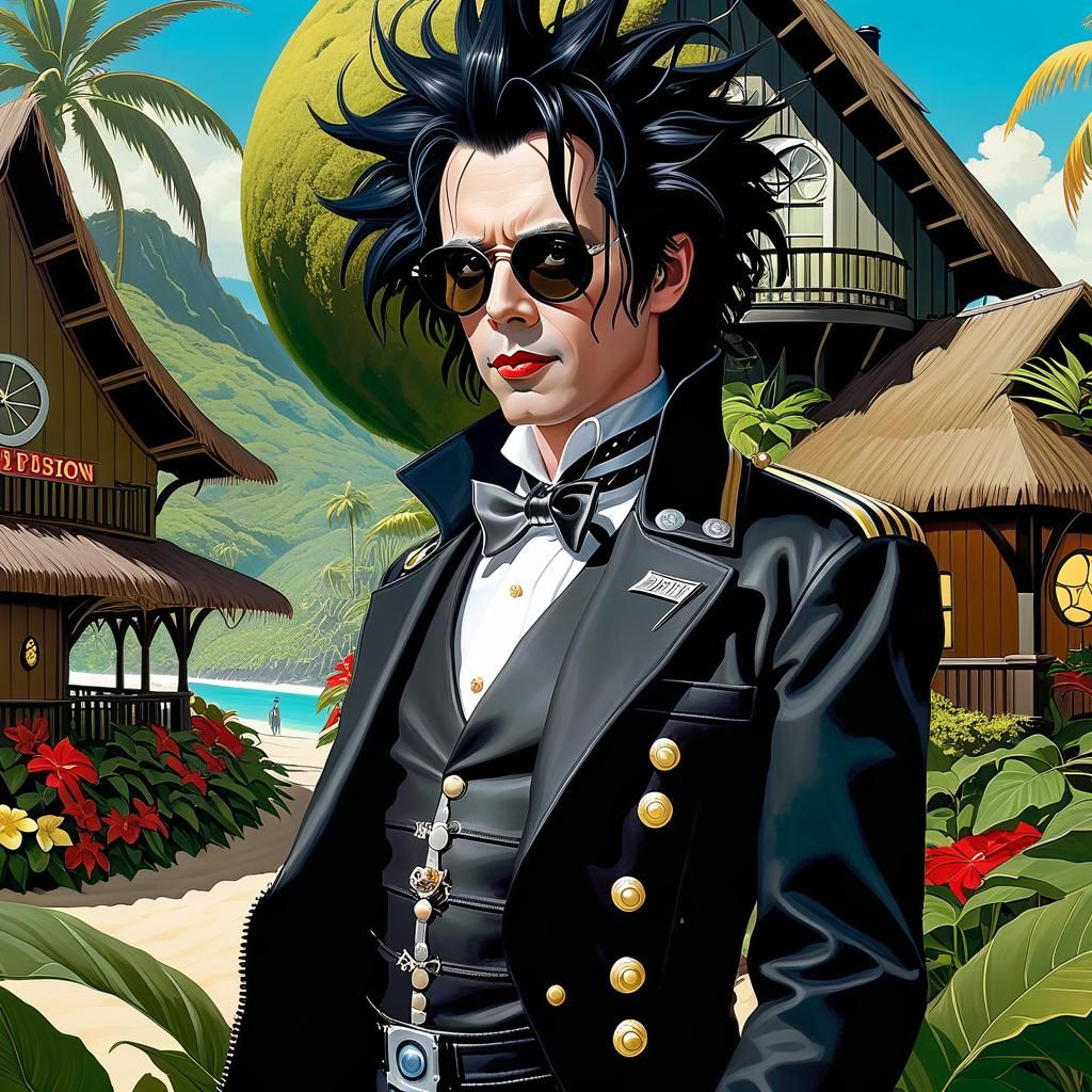 Biopunk Edward Scissorhands Paradise Holiday