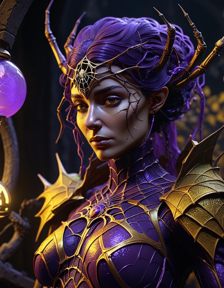 Dark Fantasy Spider Queen of Middle Earth