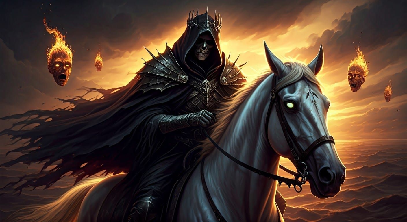 The Fourth Horseman of the Apocalypse: Death and Hell follow...