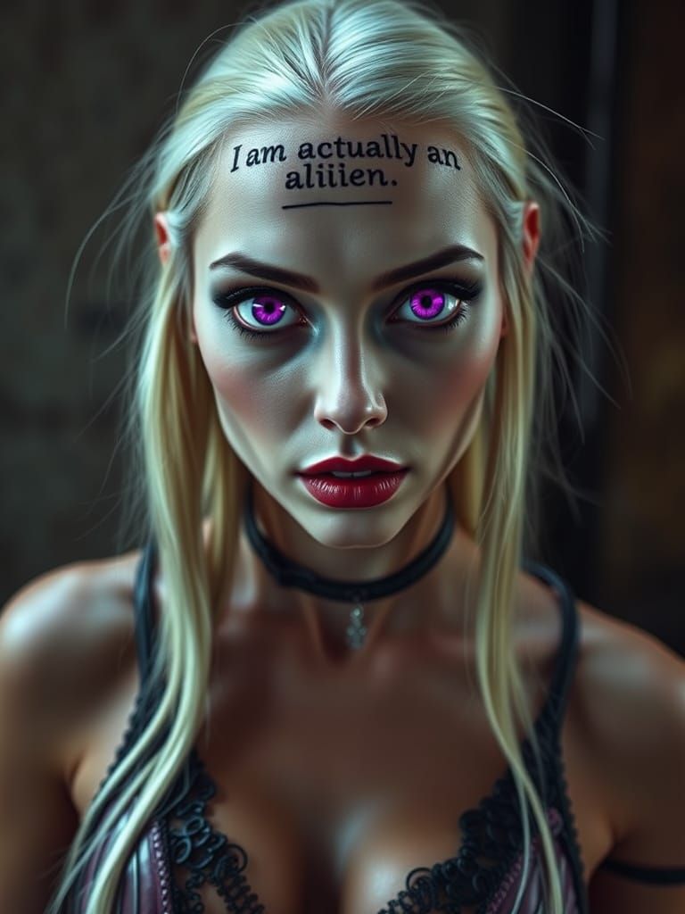 I am actually an alien