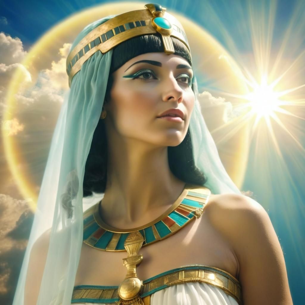 Cleopatra: Queen of Atlantis in Divine Light
