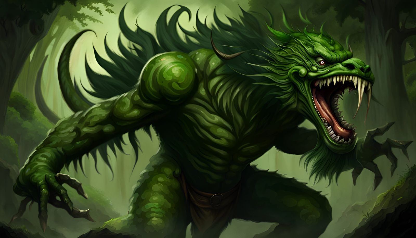 Buto Ijo: Mythical Creature from Indonesian Folklore