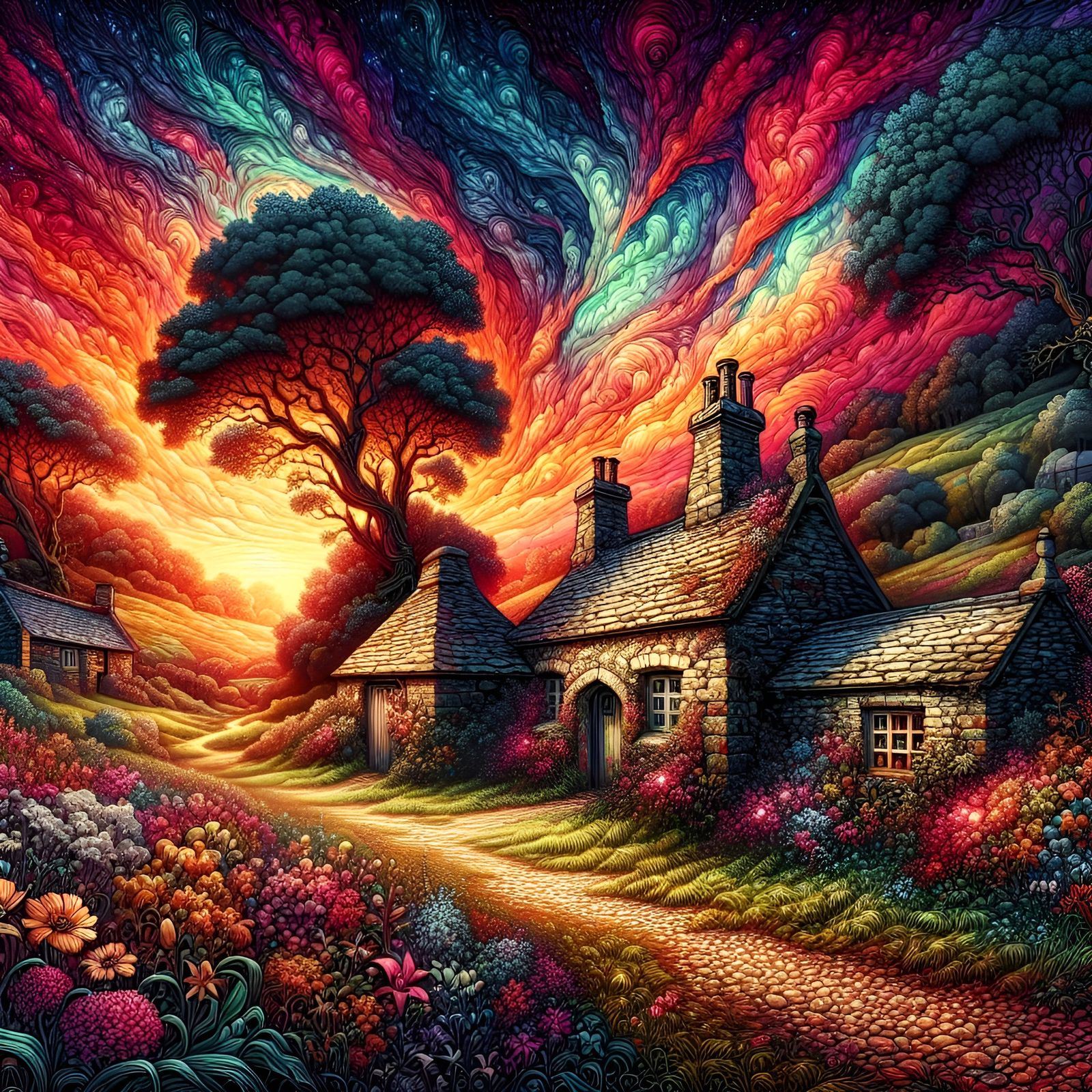 ❌STEEPED IN MYSTERY AND LEGEND AND FAIRYTALE❌
DALL-E 3