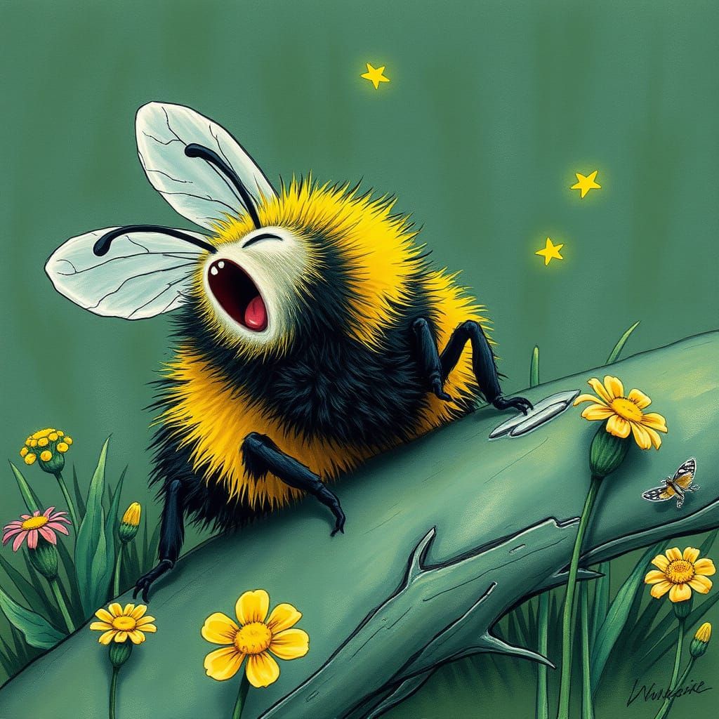 Sleepy Bumblebee