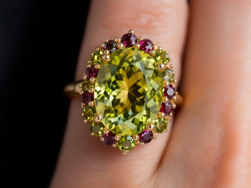 Ancient Gemstones Shine in 24K Gold