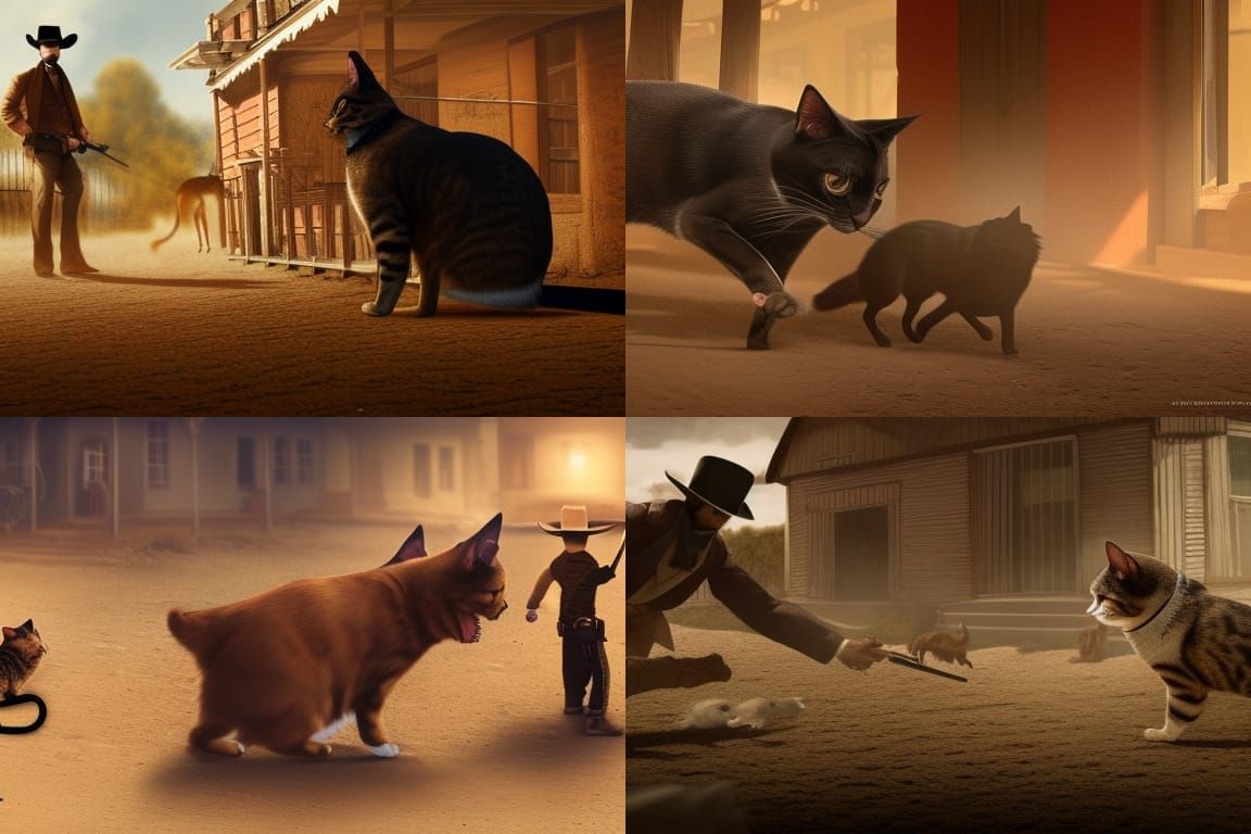 Wild West Gatos. (Wild West Collection)