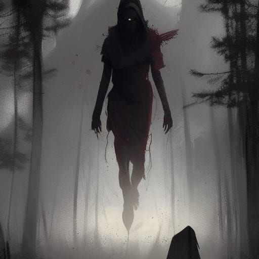 Sinister Ghosts by Greg Rutkowski