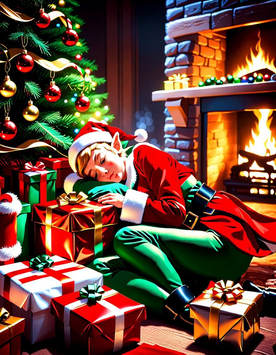 Quick Sleeping Before Christmas!