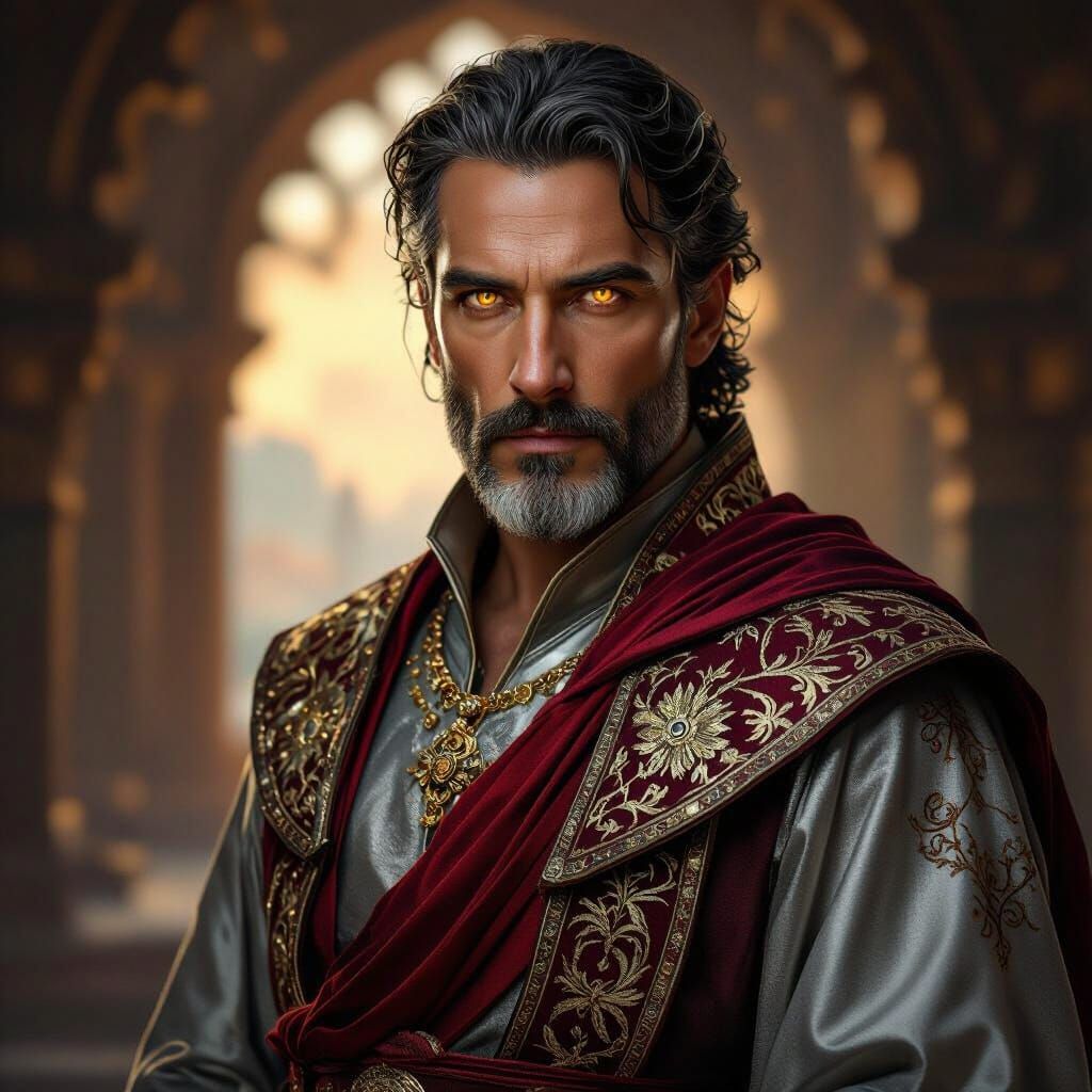 Ancient Wisdom Embodied: Fantasy Concept Art