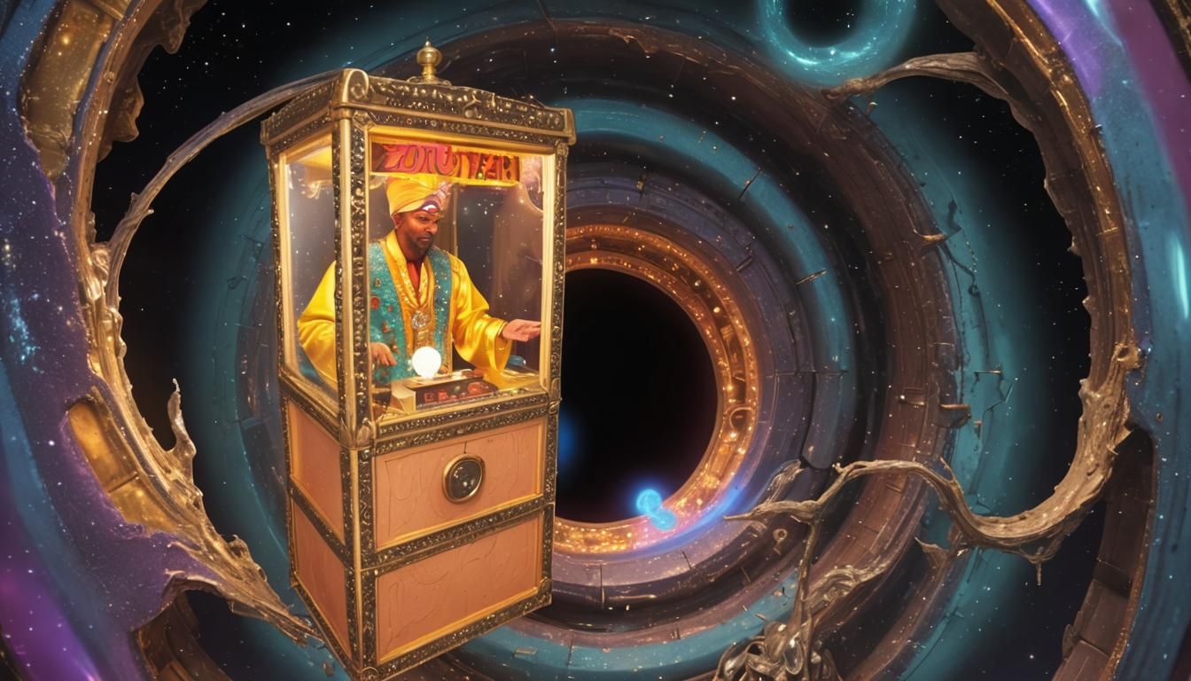 Zoltar Machine Opens Cosmic Portal