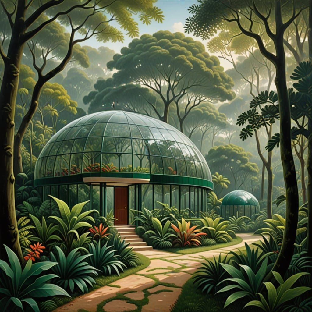 Sustainable Glass House Blends Organically into Rainforest L...