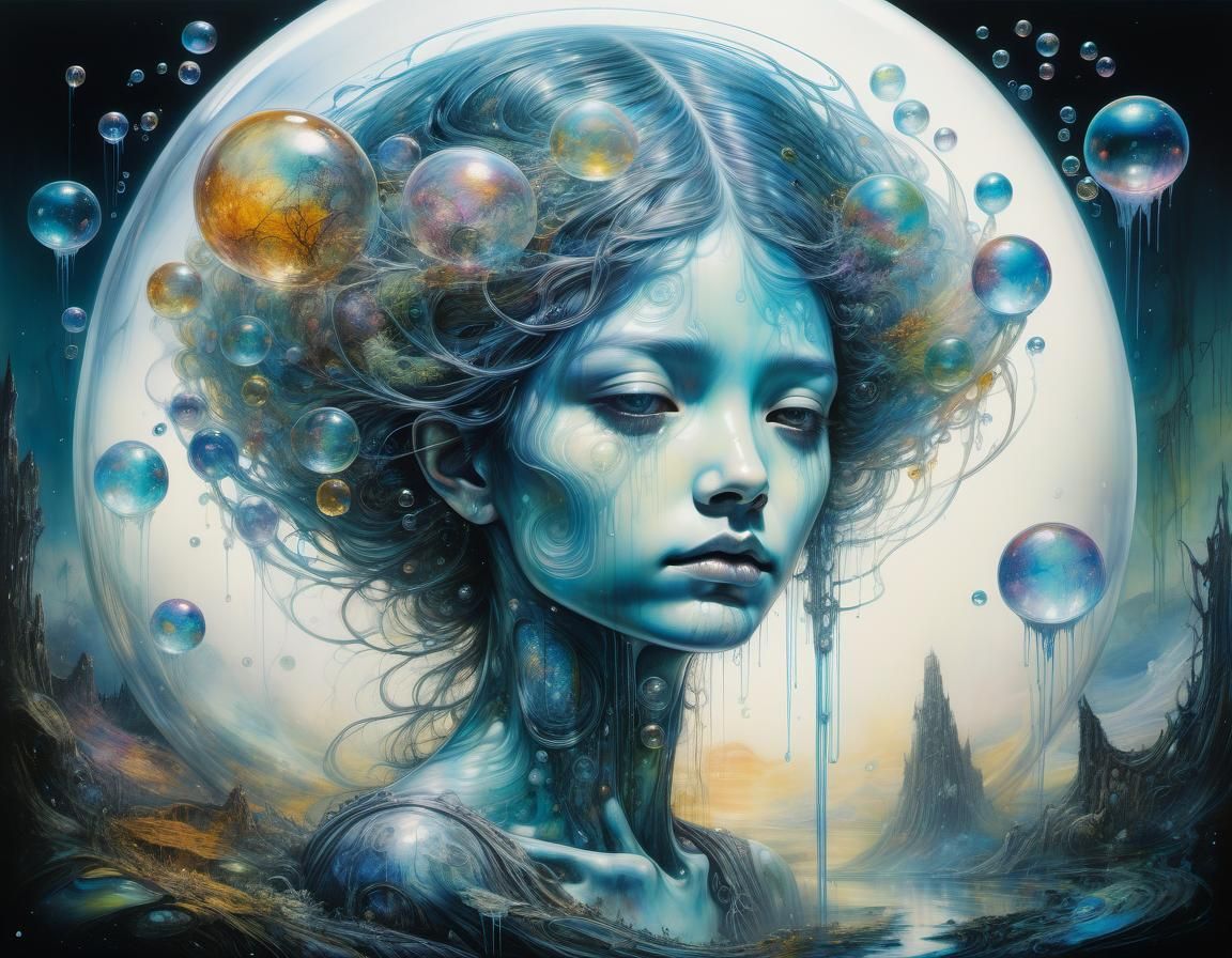 Bubble Head Artist's Dream Visions