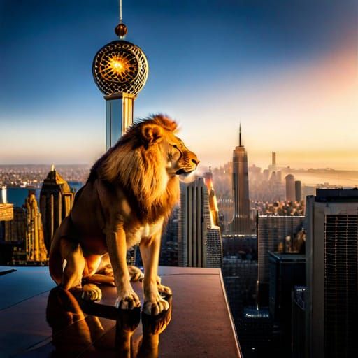Lions on a Rock: A Wildlife Encounter