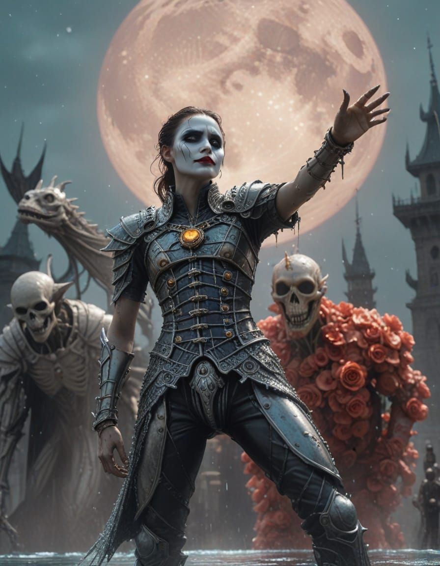 Ethereal Spectacle Unfolds Through Ancient, Metallic Portal