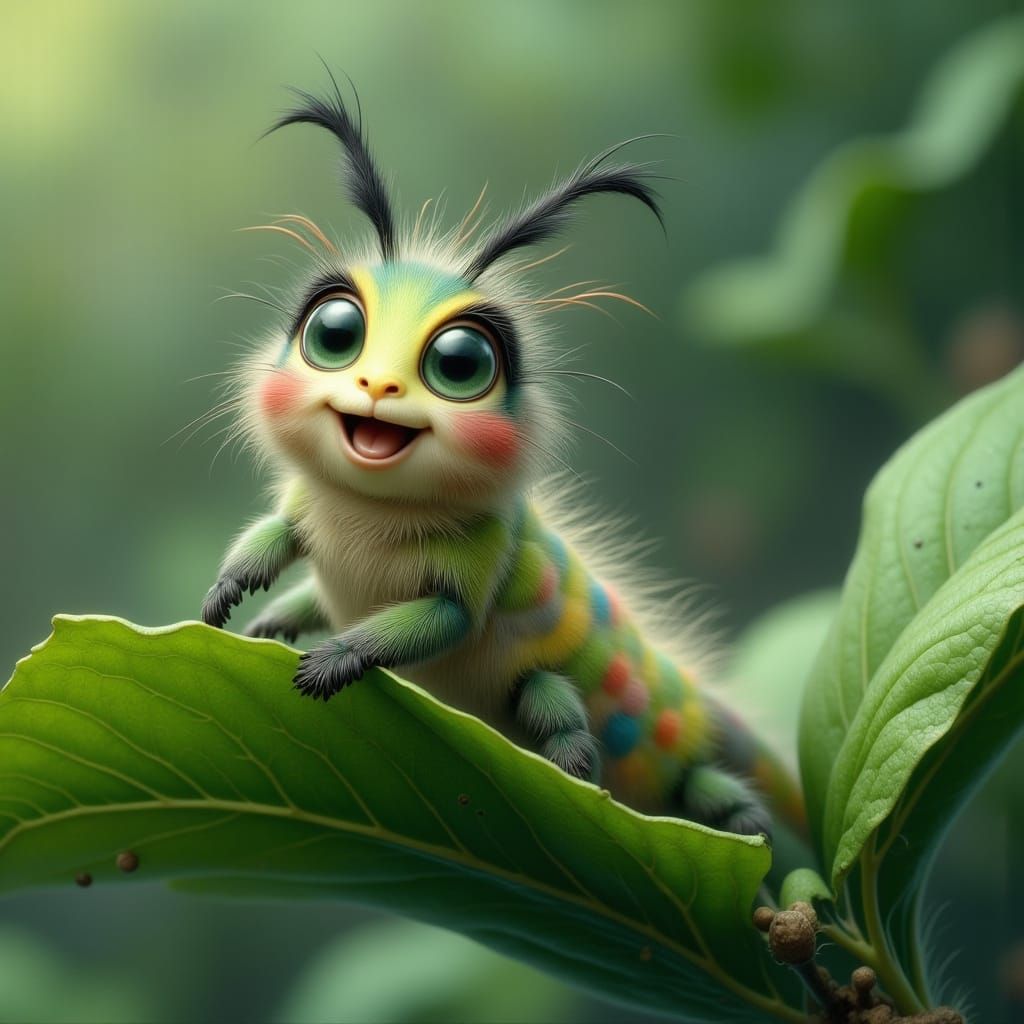 Excited Caterpillar 4