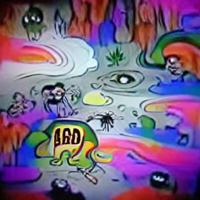 Psychedelic Cartoon Dreamscape
