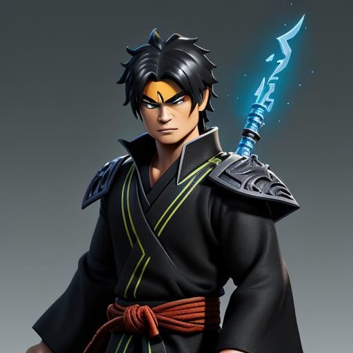 Lego Ninjago: Detailed Matte Painting