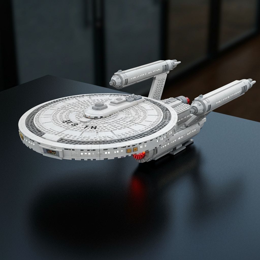 LEGO Star Trek Ship: Top View