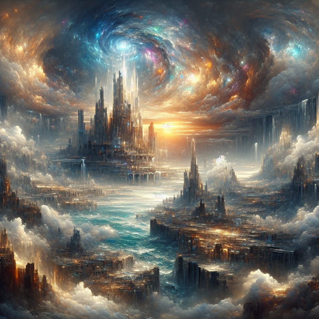 Epic Cinematic Scene in Digital Matte Painting