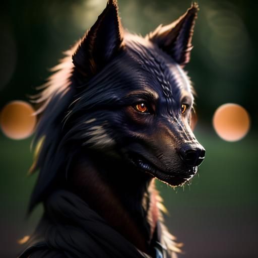 Worgen in Natural Lighting, Professional Photography