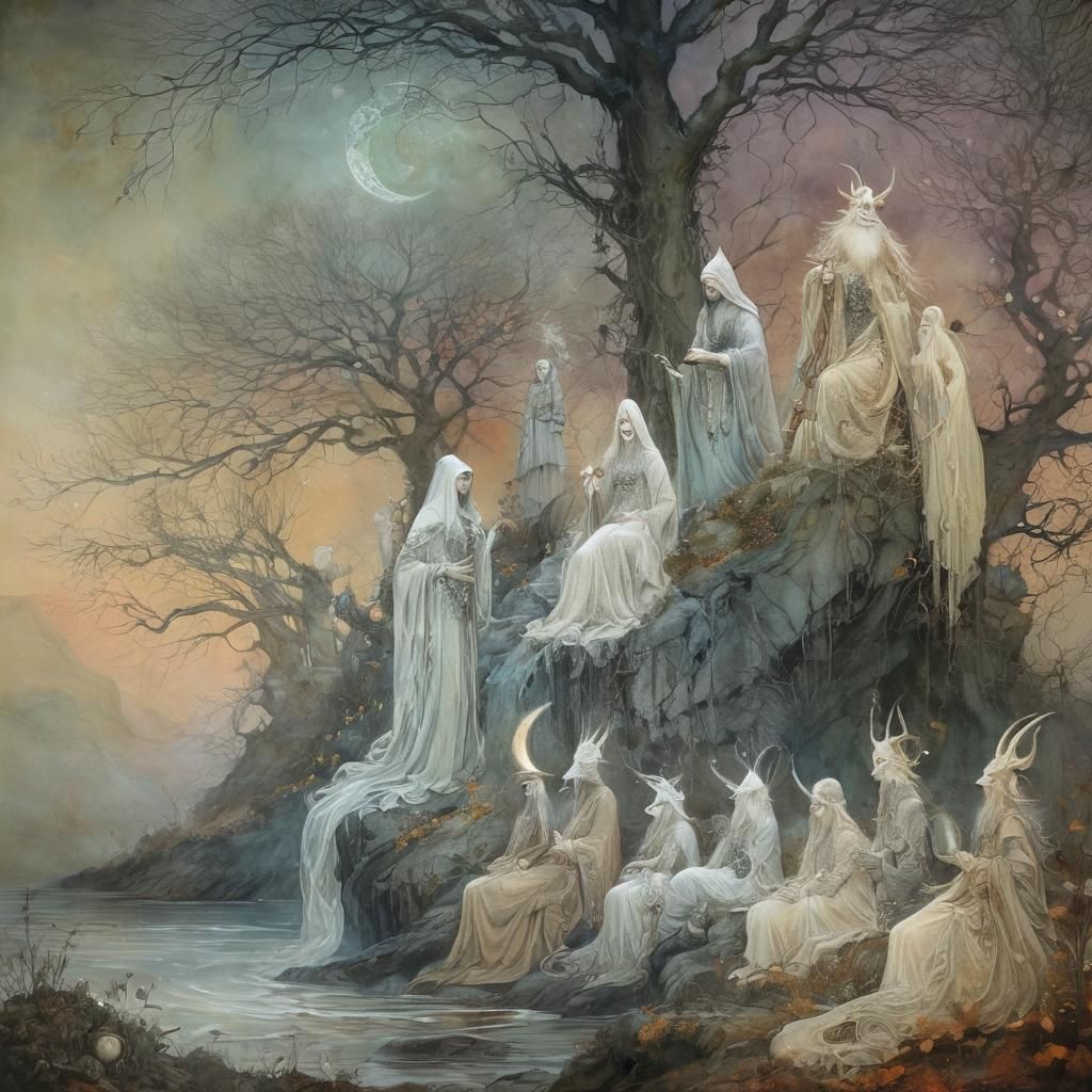 Samhain Celebration by Ancient Celtic Pagans