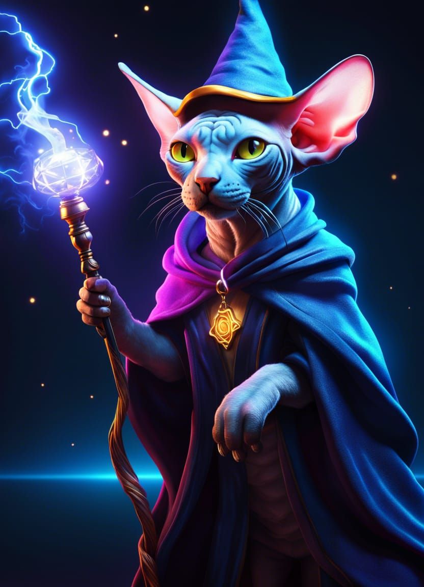 Sauron the Sphynx Sorcerer