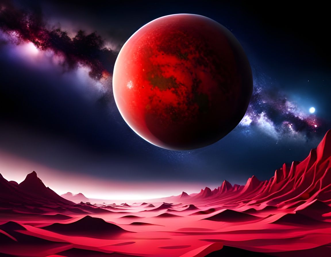 Gothic Planets in Deep Dark Space