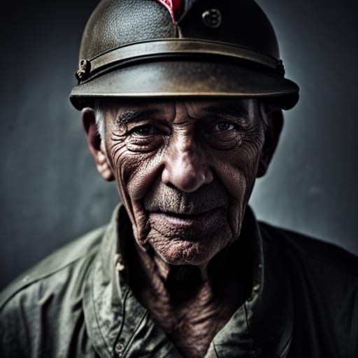 Heavenly Grief: Soldier's Sorrowful Watch