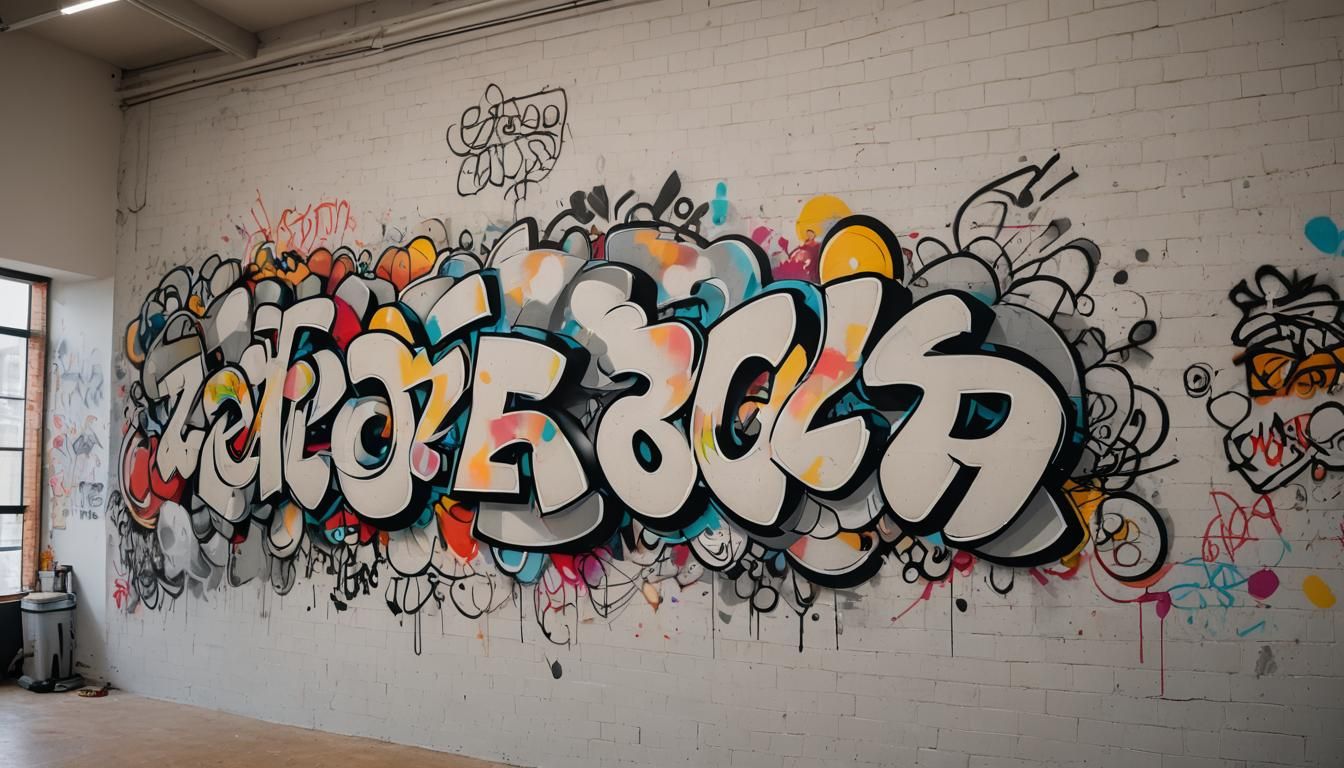 Modern Graffiti Art School Studio Design
