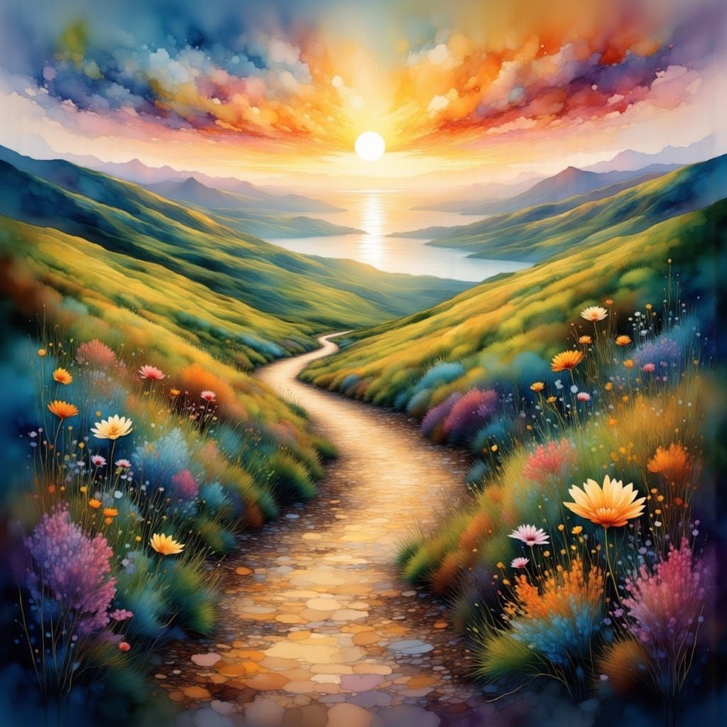 An ethereal landscape