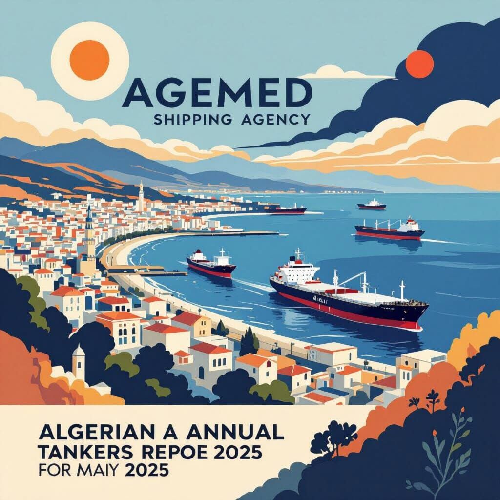Algerian Coast Ports: Minimalist Shipping Agency Report
