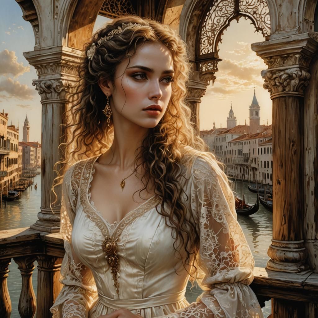 Venetian Beauty in Atmospheric Realism