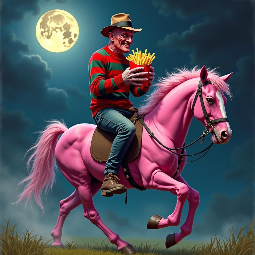 Freddy Krueger's Dream Ride: A Romantic Horror Fantasy