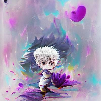 Killua Zoldyck Anime Character Art